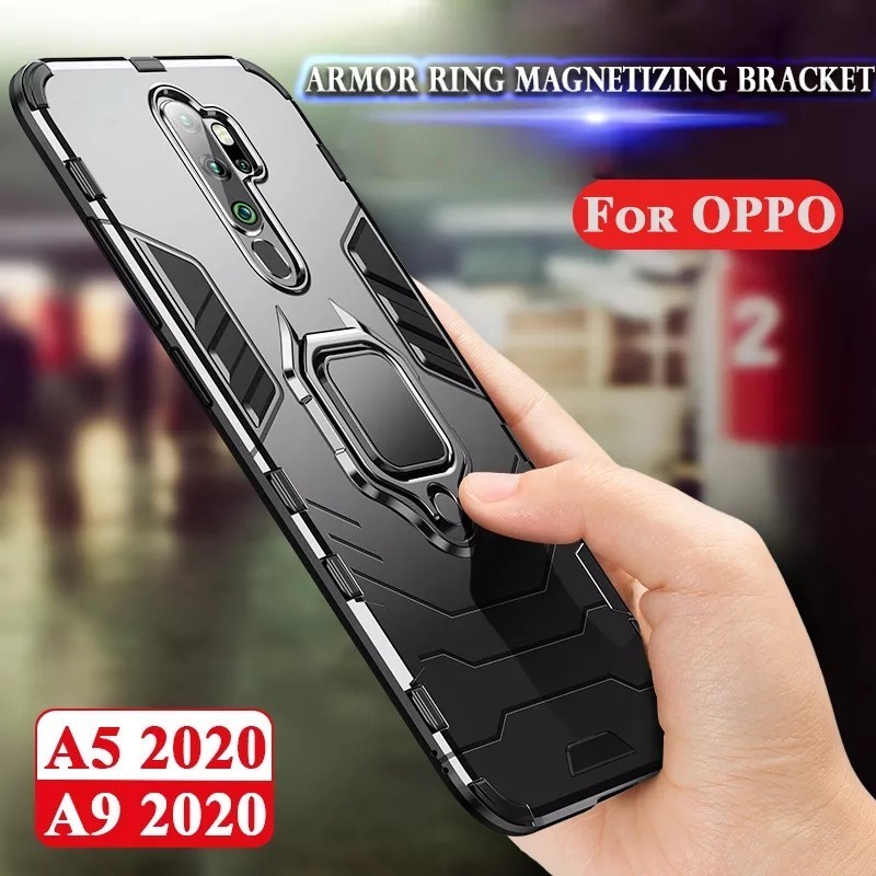 CASE OPPO A5 2020 A9 2020 IRING CASE ROBOT STANDING PHONE