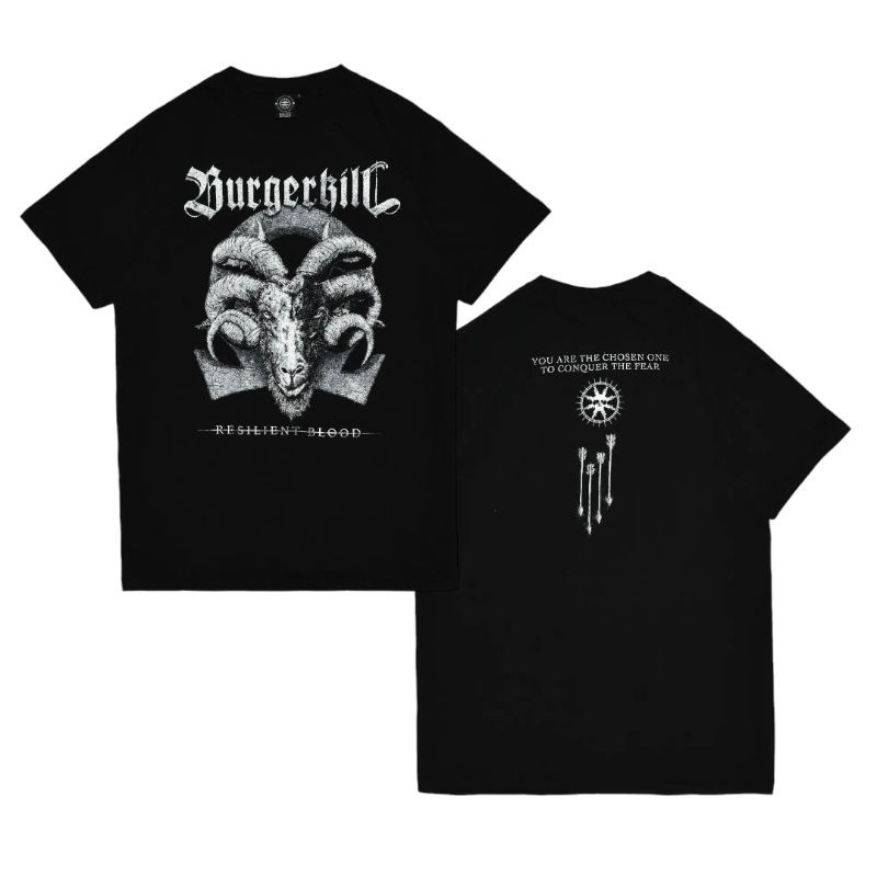 (COD) Tshirt Burgerkill Resilient Blood Katun M-XL