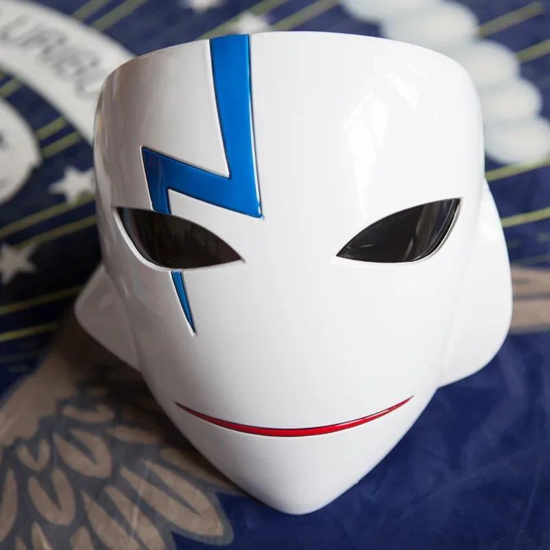 new Smiling Scary Mask Full Face Ghost Face Joker Black Evil Halloween Ghost Mask