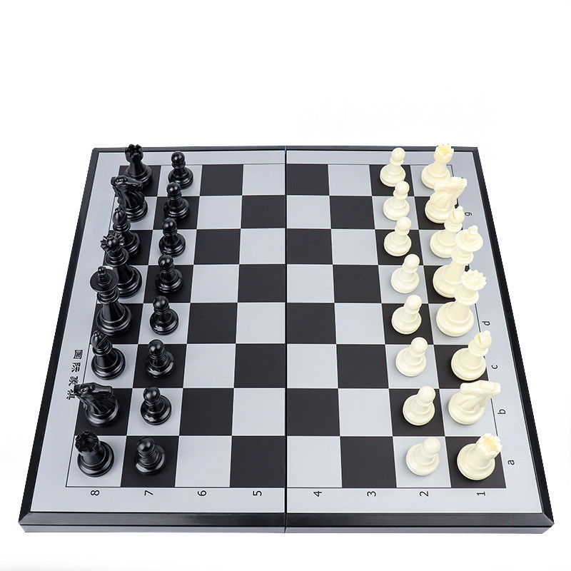 Papan Catur Magnet Chess Magnetic Board Game Plastik Magnetik Ukuran 30x40 Cm