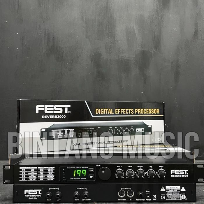 Effect Vokal Fest Reverb 3000 Original reverb3000 fest reverb 3000 - Warna