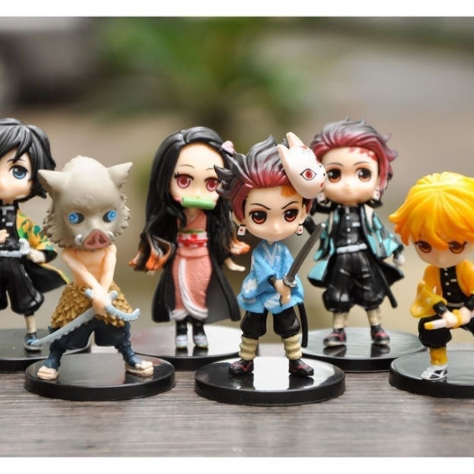 FIGURE DEMON SLAYER DI MEJA / MINIATUR DEMON SLAYER / ACTION FIGURE DEMON SLAYER / MINIATUR DEMON SL