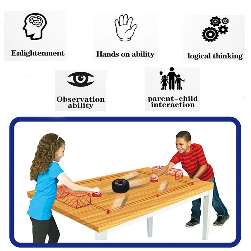 The Fast Hockey Sling Puck Slingpuck Board Table Game Super Winner Paced Catapult Parent-ild Interac