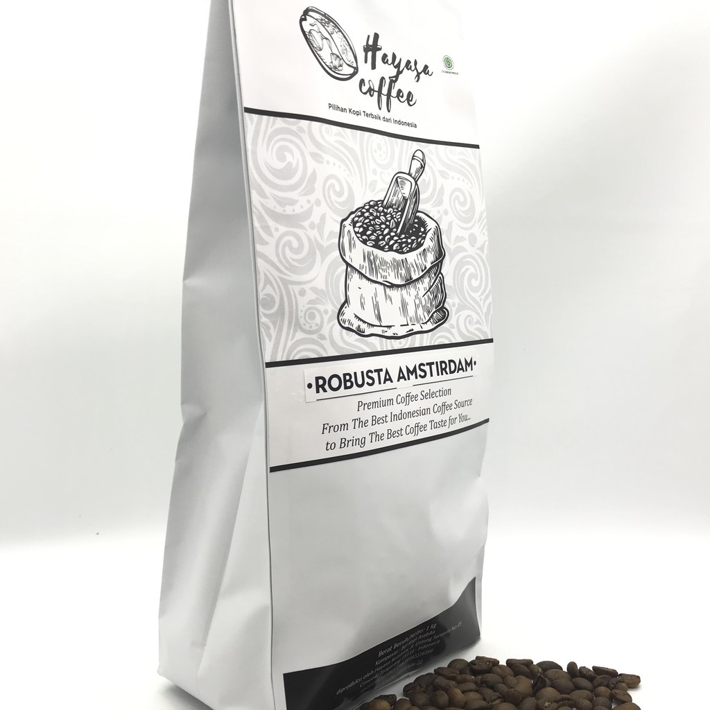 JAMIN MURAH !!!Kopi Hayasa Amstirdam Dampit Malang Robusta - 1 Kg(BISA LANGSUNG ORDER)