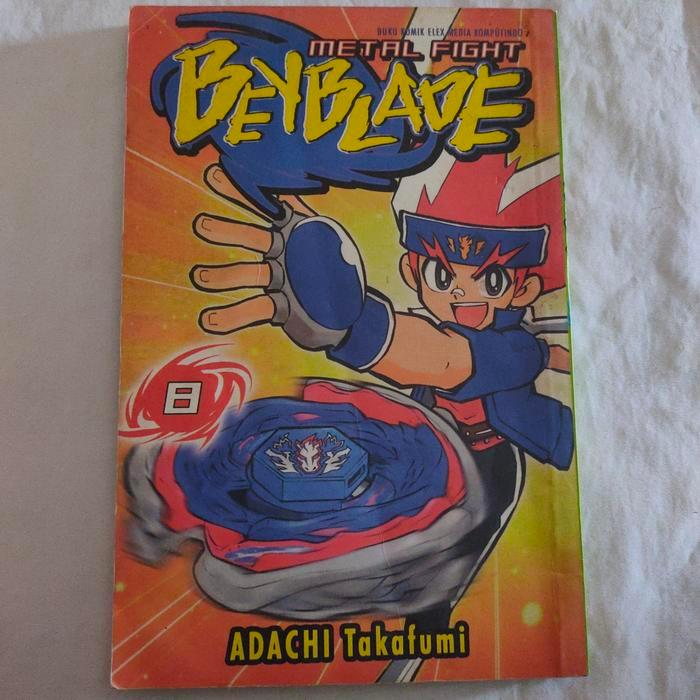 komik manga beyblade vol. 8