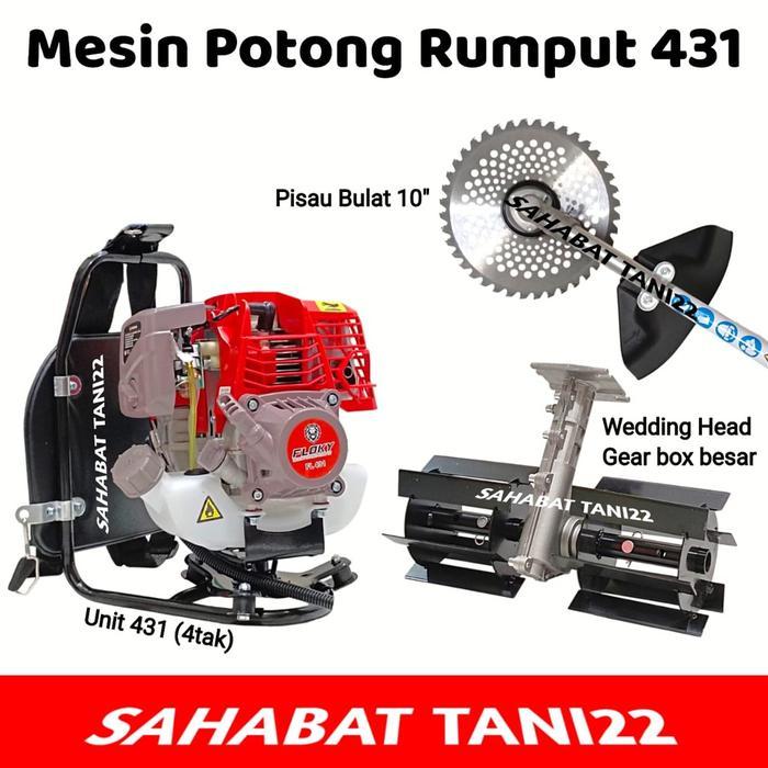Mesin Potong Rumput 4 Tak PAKET Mesin Potong Rumput 4 TAK  Brush Cutter 328 Mesin Potong Rumput Gend