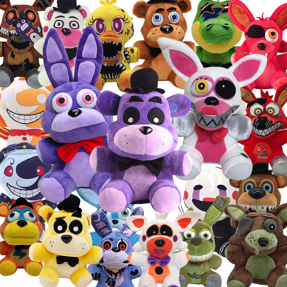 New 18 CM FNAF Freddy's Plush Toy Stuffed & Plush Animals Bear Rabbit Game Fnaf Plush Toys Birthday 