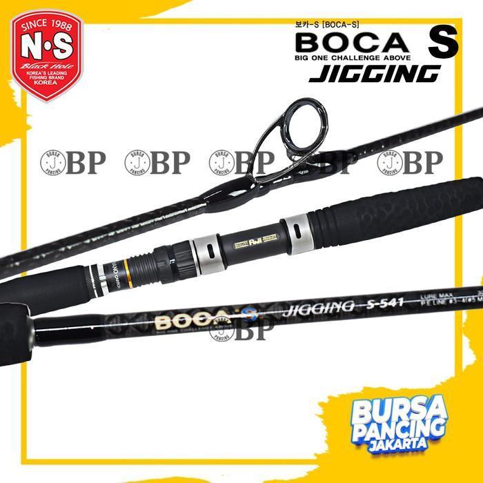 NS BLACK HOLE Joran Spinning BOCA S Jigging Material 8-Axis carbon + Nano Carbon Full Fuji KWSG SIC 