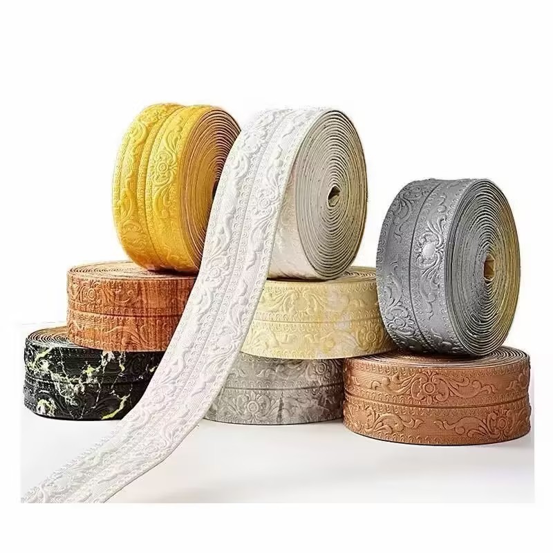 Wallpaper/1.15m-5cm/2.3m-5cm/Wall Border List/3D Foam/List Dinding Foam 3D