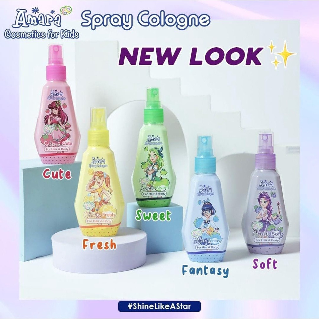 Amara Spray Cologne 100ml | Parfum Anak | Cologne Anak