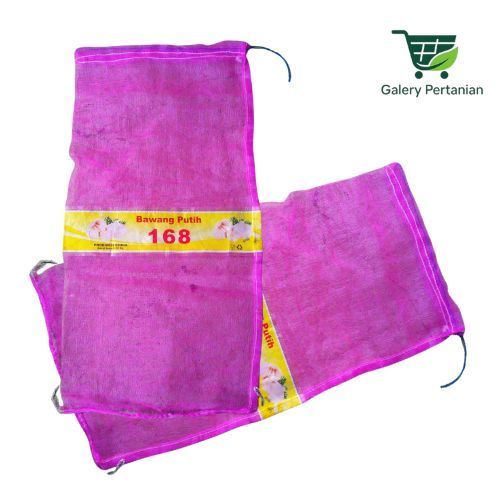 10 Biji Karung Bawang Karung Waring Karung Brongsong Kelengkeng Pembungkus Buah Kelengkeng