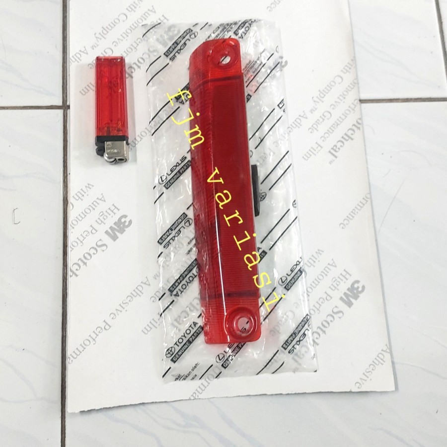 LAMPU SPOILER TOPI BAGASI ATAS BELAKANG MOBIL TOYOTA AVANZA XENIA AGYA AYLA 2012 2014 2016 2018 ORIG