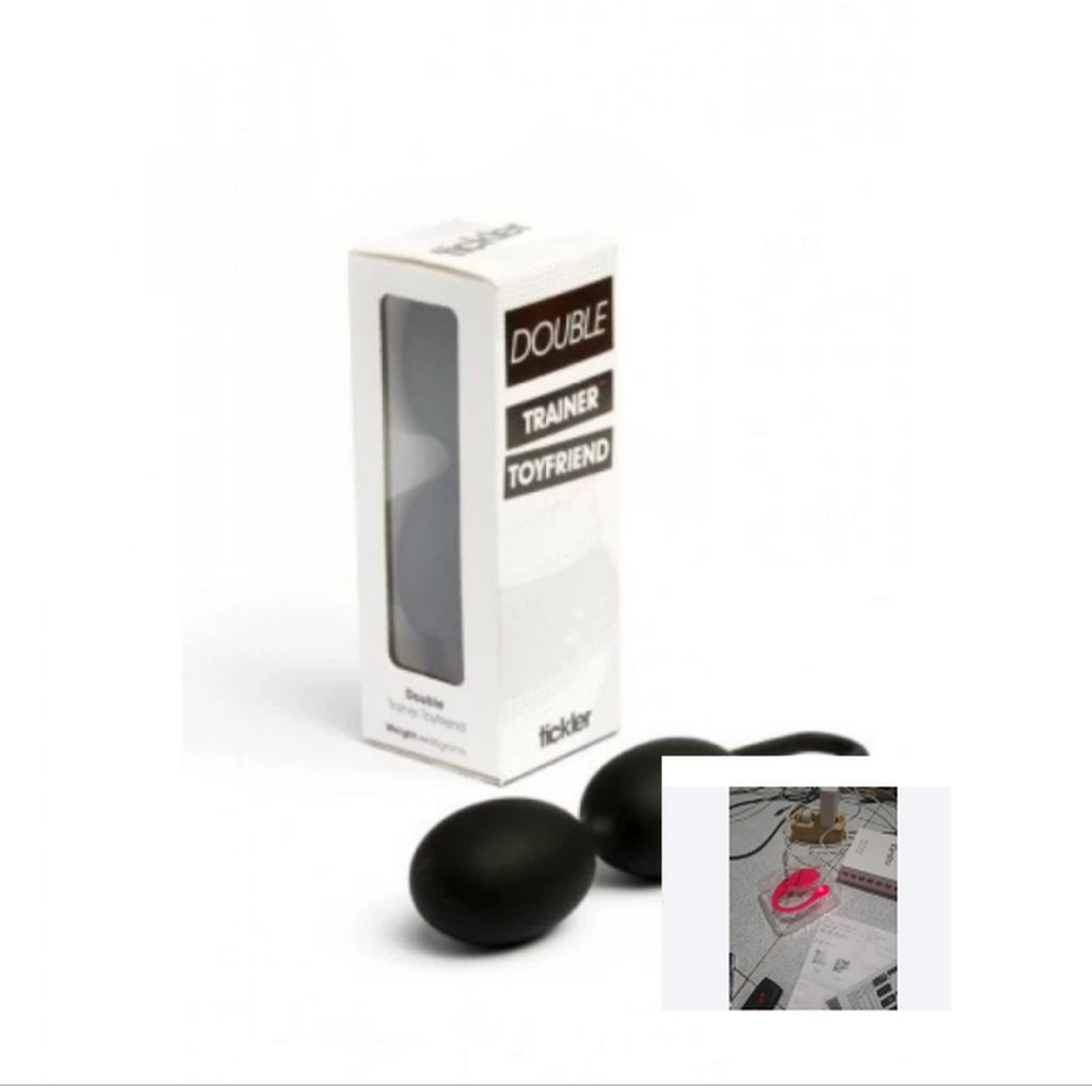 Kegel Ball Double Trainer Olahraga Kewanitaan