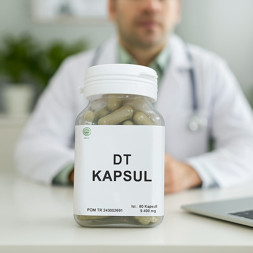 Garansi Pasti Ori KAPSUL DT Detox Kapsul Penghancur Lemak Isi 60 Kapsul