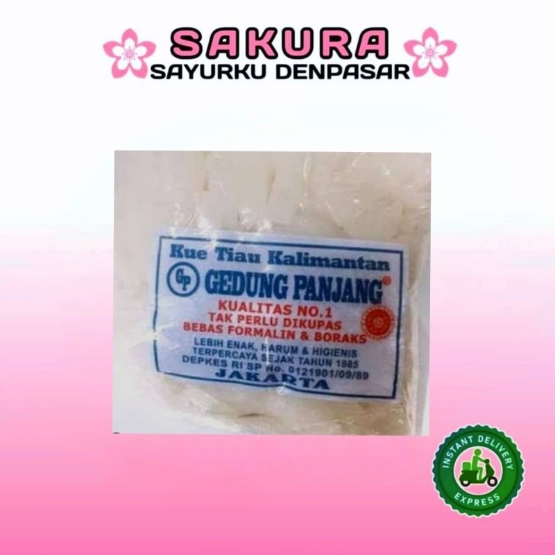 Kwetiau 500g Cap Gedung Panjang - SAKURA / mie kwetiau / mi kwetiau