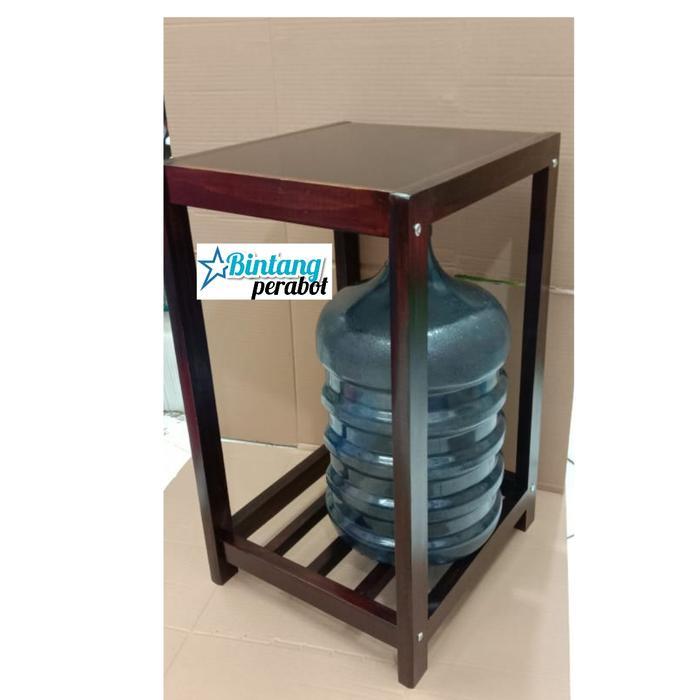 MEJA DISPENSER - RAK DISPENSER - MEJA KOMPOR - MEJA KAYU SERBAGUNA - JATI