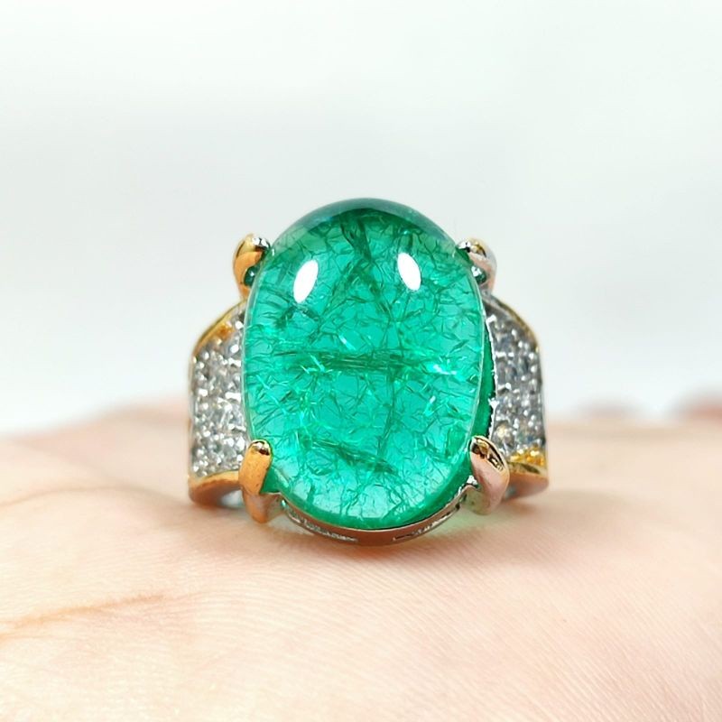 Terlaris Batu zamrud Rusia Opal Asli Catam Top Quality Siap Pakai