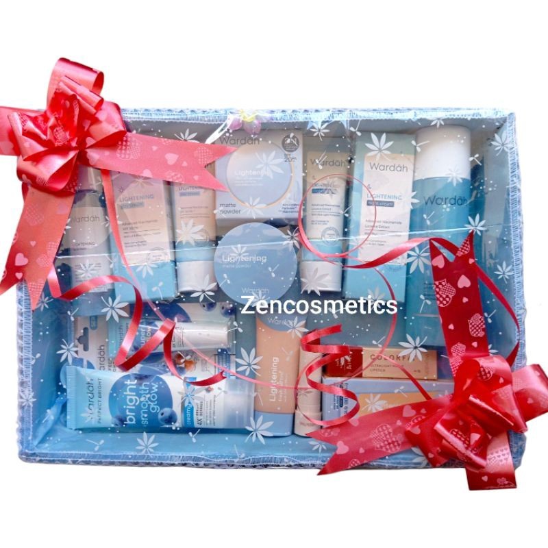 Paket Seserahan Wardah Murah/ PAKET Kosmetik Wardah Hantaran Nikah Komplit