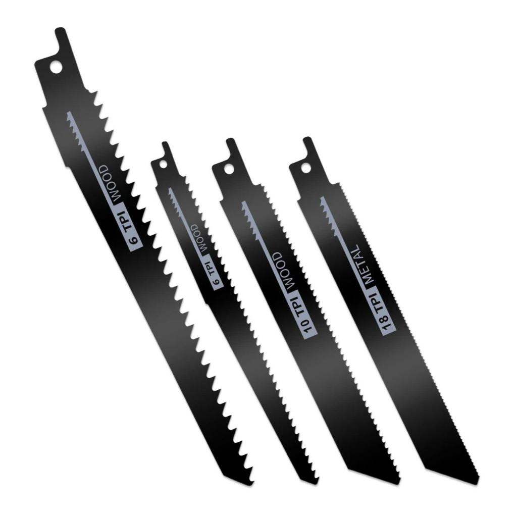Mata Gergaji Reciprocating Saw Reciprocating Saw Blade Set – Pisau Gergaji Kayu & Besi (6TPI / 10TPI