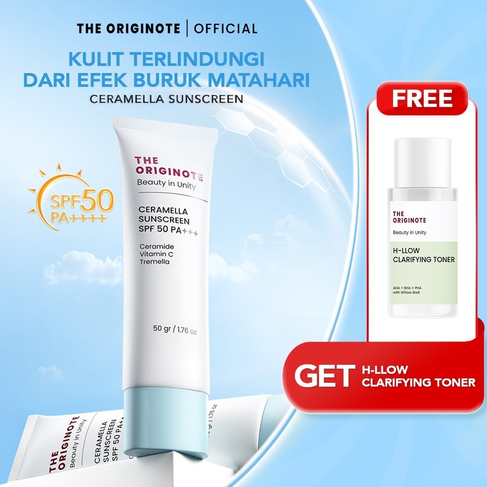 The Originote Ceramella Sunscreen SPF 50 PA+++ | Sunscreen Skin Barrier Protection Ceramide | YN COS