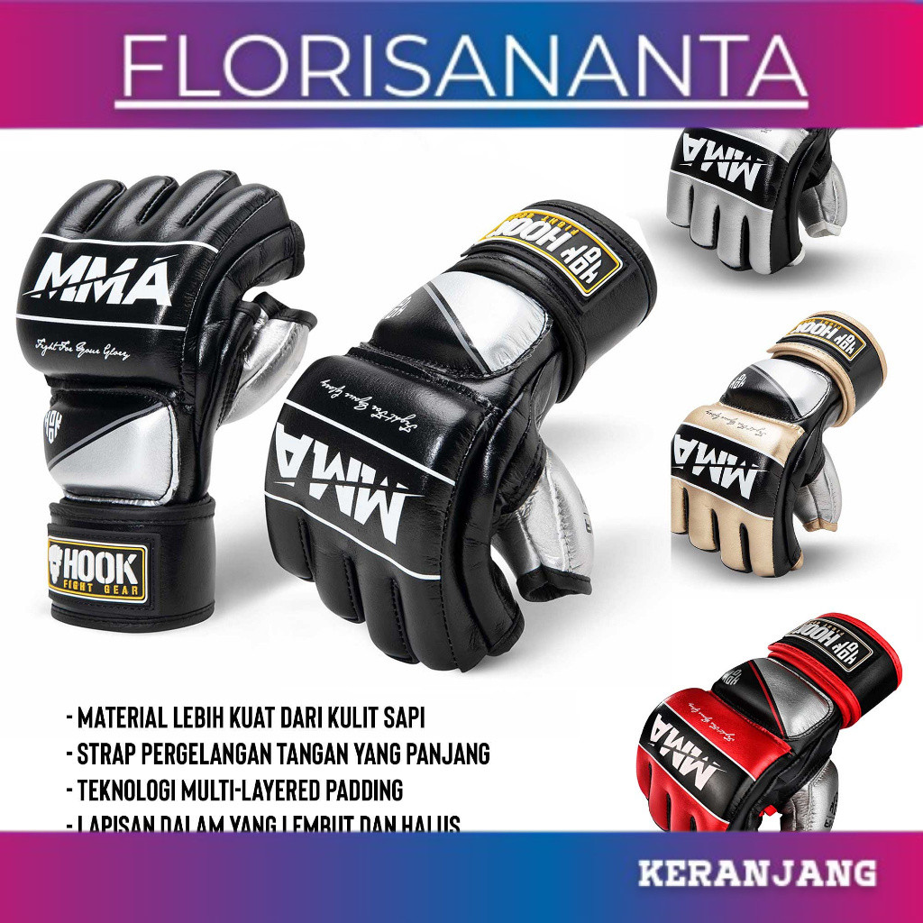 VIRAL LARIS Sarung Tinju MMA Hook, Sarung Tangan MMA, Mma Gloves , Sarung MMA, Sarung Tangan MMA UFC