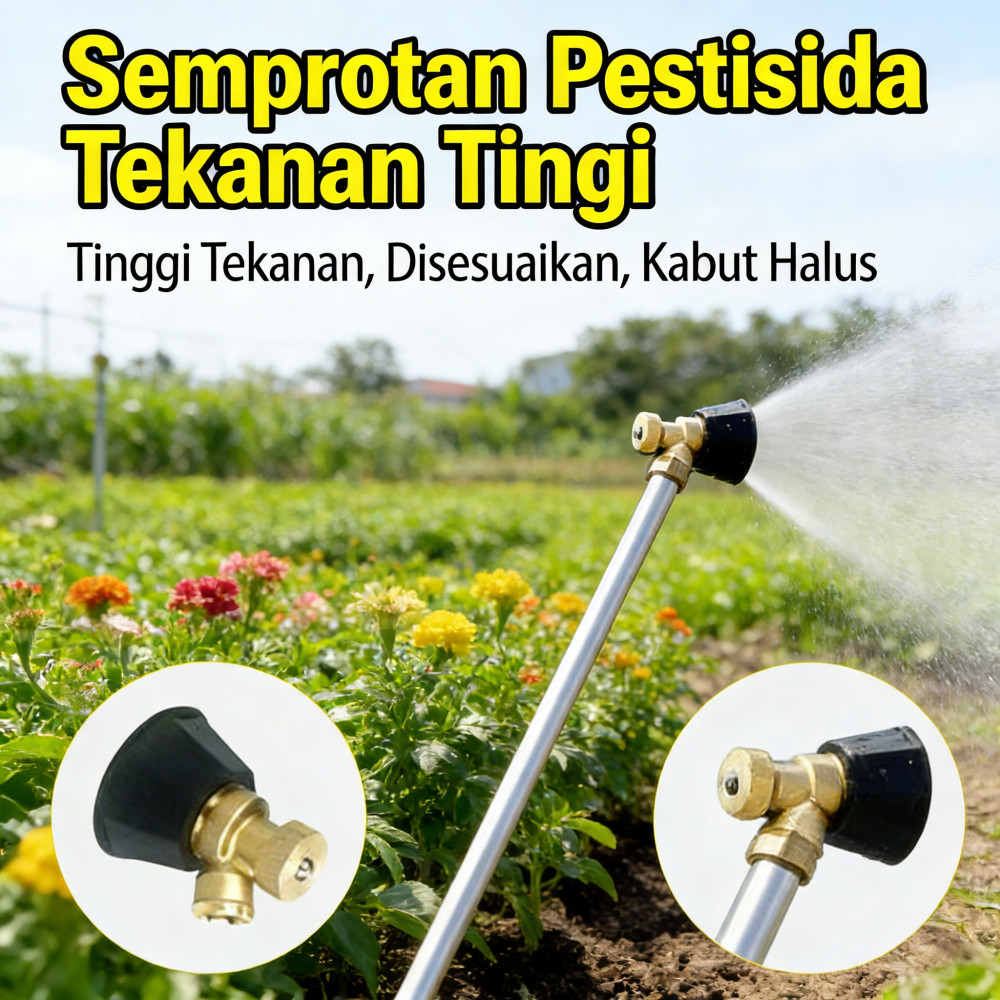 Sprayer Siklon/Spuyer Semprot Pertanian Adjust Mesin Automize Black Sprayer Kabut Nozzle Siklon/Tang