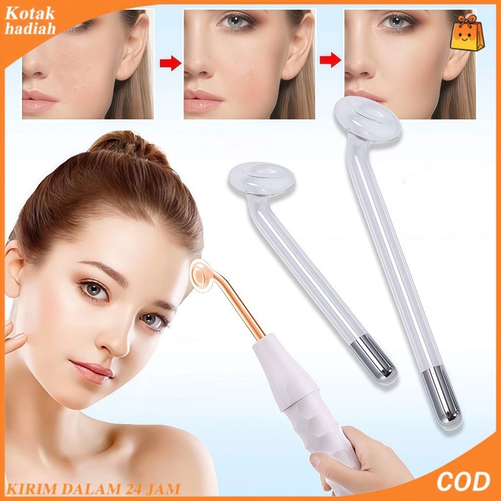 15.5CM/10.3CM Alat Facial Kaca HF Jamur Alat HF Facial Alat Kecantikan