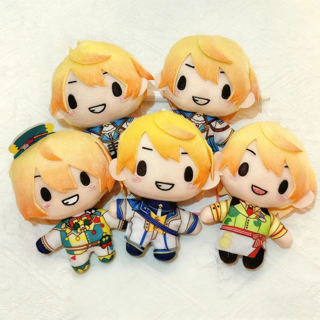 Project Sekai Plush Doll Set Tenma Tsukasa (Bean Eyes), Kagamine Rin, Megurine Luka Cotton Doll Keya
