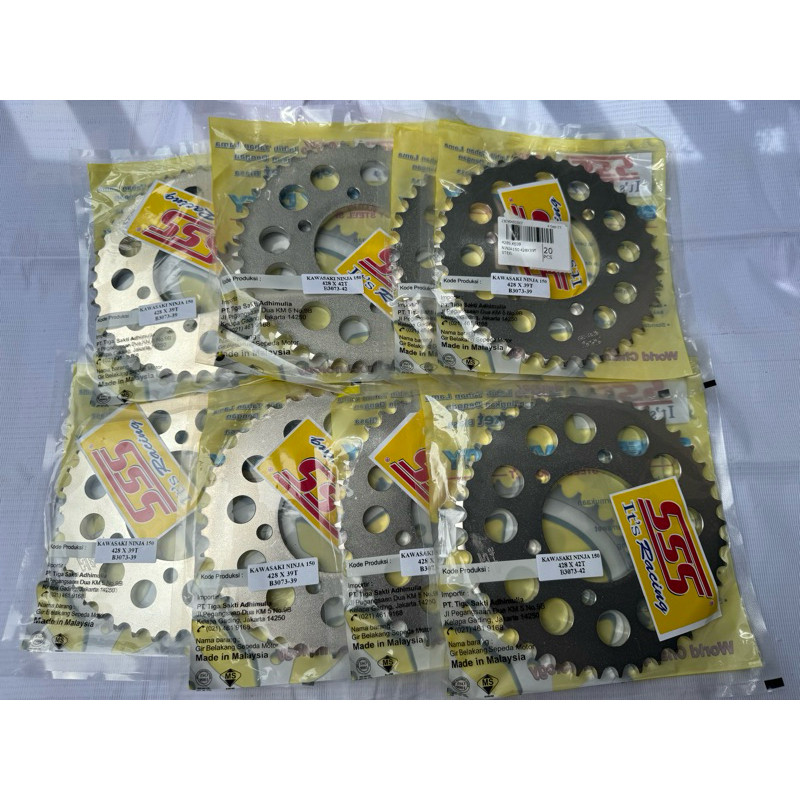 FRANCISS.ID Gear sss Gear belakang sss 428 Ninja S Ninja R Ninja RR Original sss
