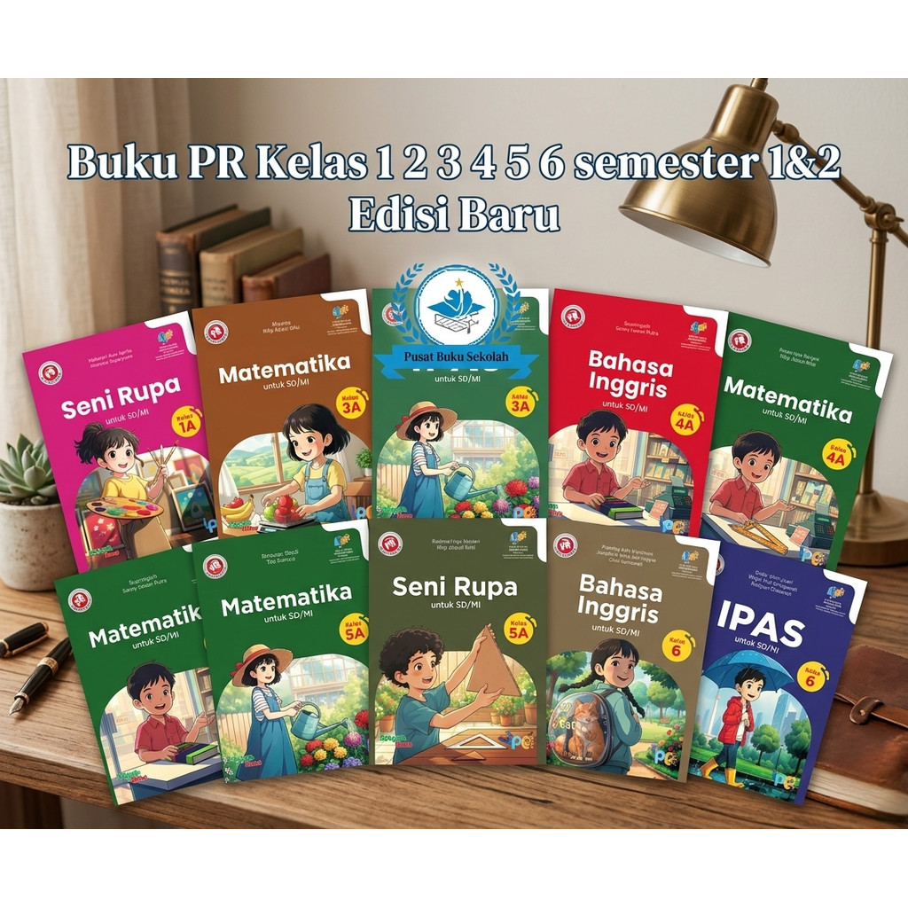 Buku Pr Sd Kelas 1 2 3 4 5 6 Semester 1&2 Intan pariwara