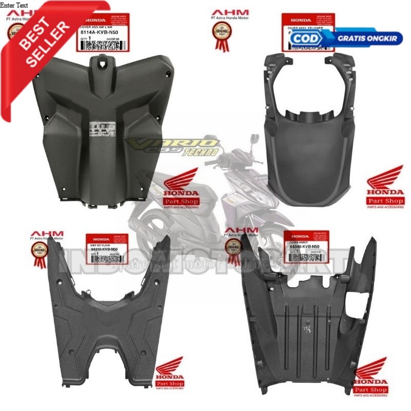 ORI HONDA Cover Body Kasar Vario Techno 110 Karbu atau vario 110cbs