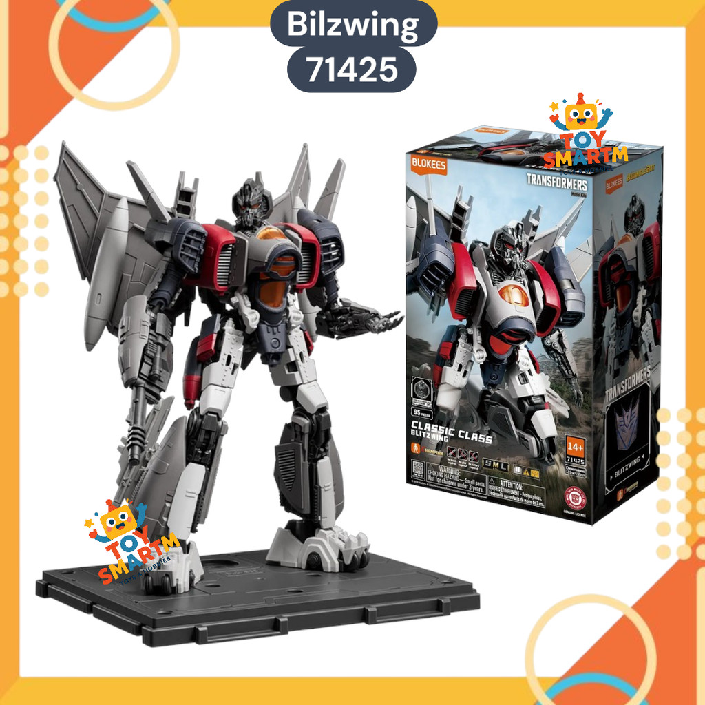 Blokees Transformers Blitzwing Seri Classic Class Action Figure Transformers Blitzwing