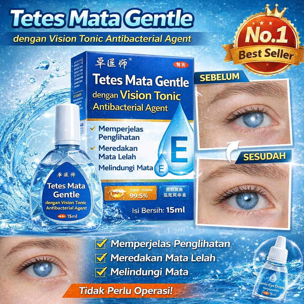 COD/Tetes Mata Herbal 10ml / Obat Mata Lelah Kering / Pereda Mata Merah Gatal Dan Kabur / Tetes Mata
