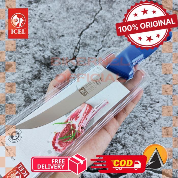 Pisau Boning knife Icel 15 cm original  made in portugal 286.1447.15 - Biru -biker