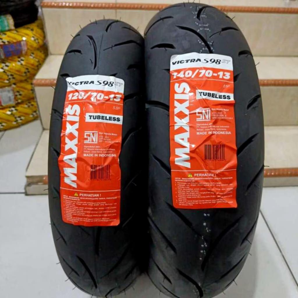 ban motor maxxis victra ring 13 ukuran 120/70 dan 140/70 ring 13
