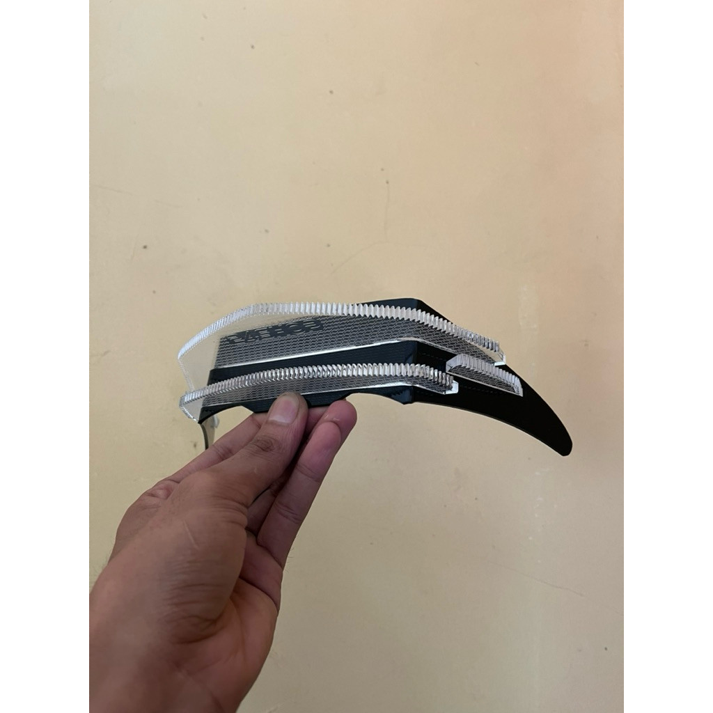 Garasi Biled Slim Frame + Dudukan Breket Beat Karbu Custom Akrilik Stop Lamp | Lampu Rem LED Honda B