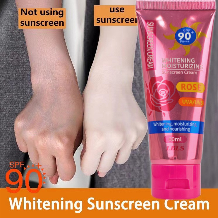 COD Sunscreen SPF 90+ PA+++ Sunblock Cream Krim Tabir Surya Intensif UV Anti Penuaan Tahan Air Pemut
