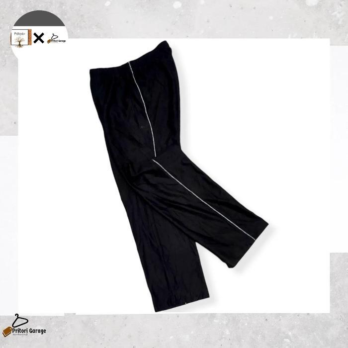 Celana Panjang Training Track Pants Ellesse Black List  Tapped Grey 30