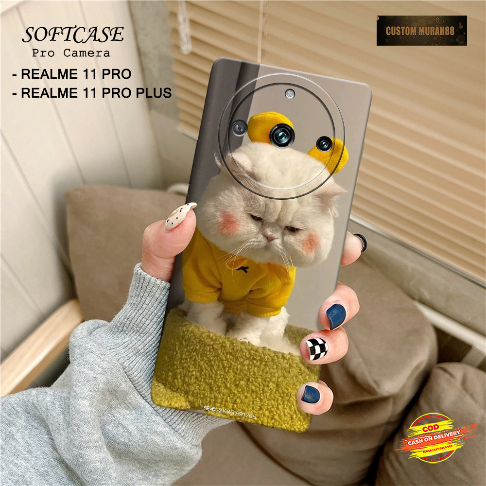 Case Realme 11 Pro/11 Pro Plus Terbaru - Fashion Case CATS - Casing Hp Realme 11 Pro/11 Pro Plus - S
