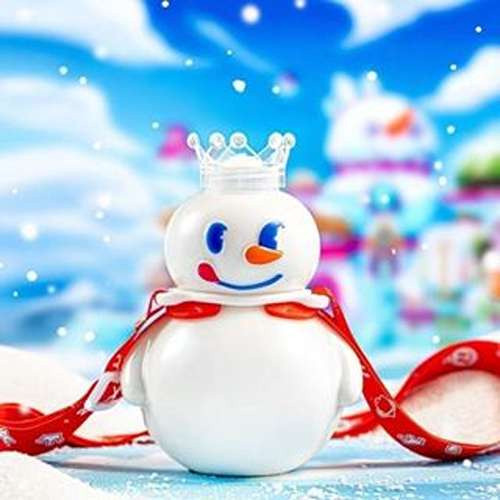 Botol Minum Karakter Mixue Snow King 700 ML | Botol Air Anak Viral Unik Kado Lucu Estetik
