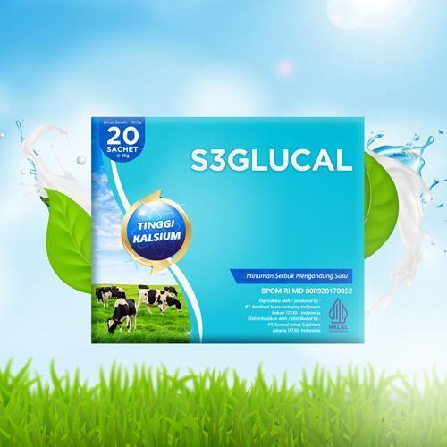 S3GLUCAL S3 Glucal Suplemen Tulang & Sendi Original