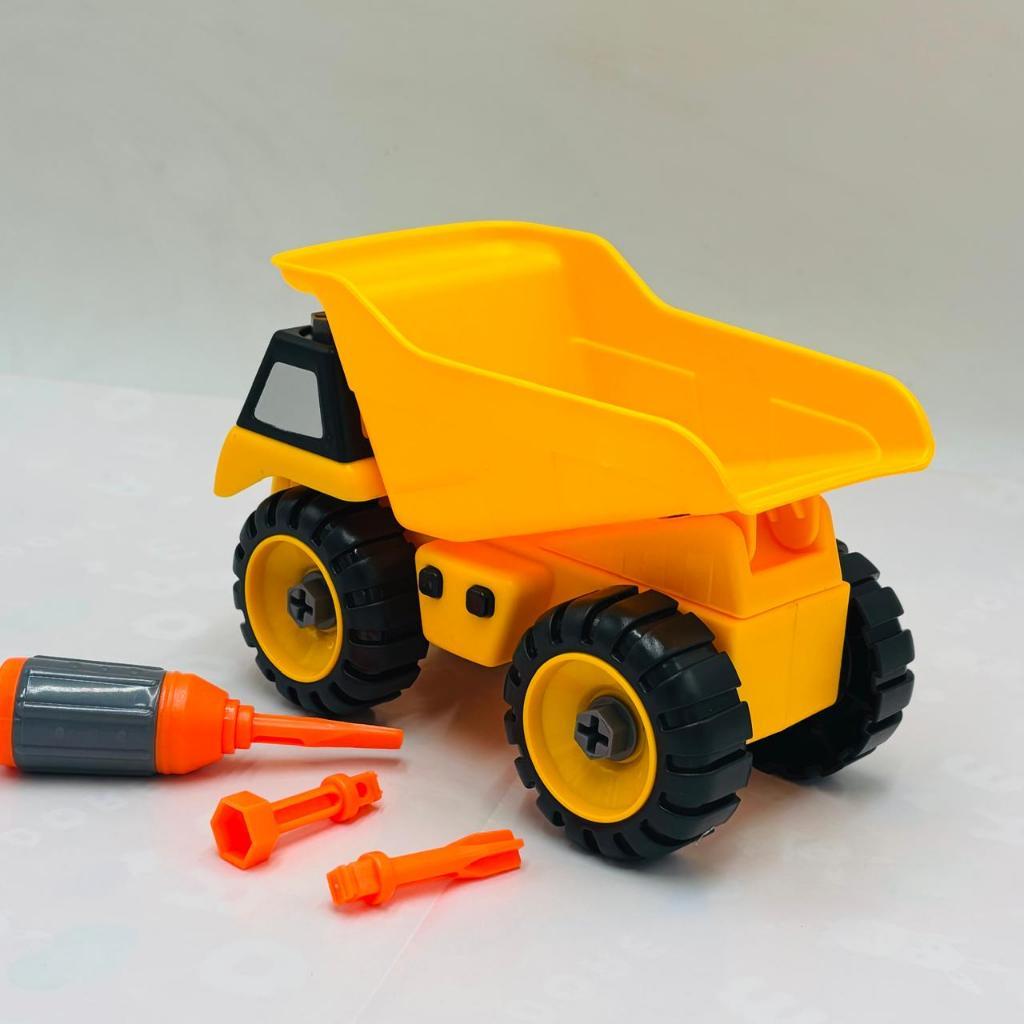 Genius Kids Mainan Kreatif Anak Mobil Dump Truck Diy Engineering