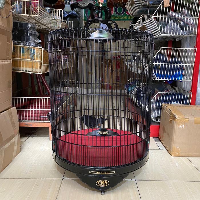 SANGKAR KANDANG MURAI CMS KLASIK ORIGINAL NO 1 ~ 2 ~ 3 - Hitam, 2
