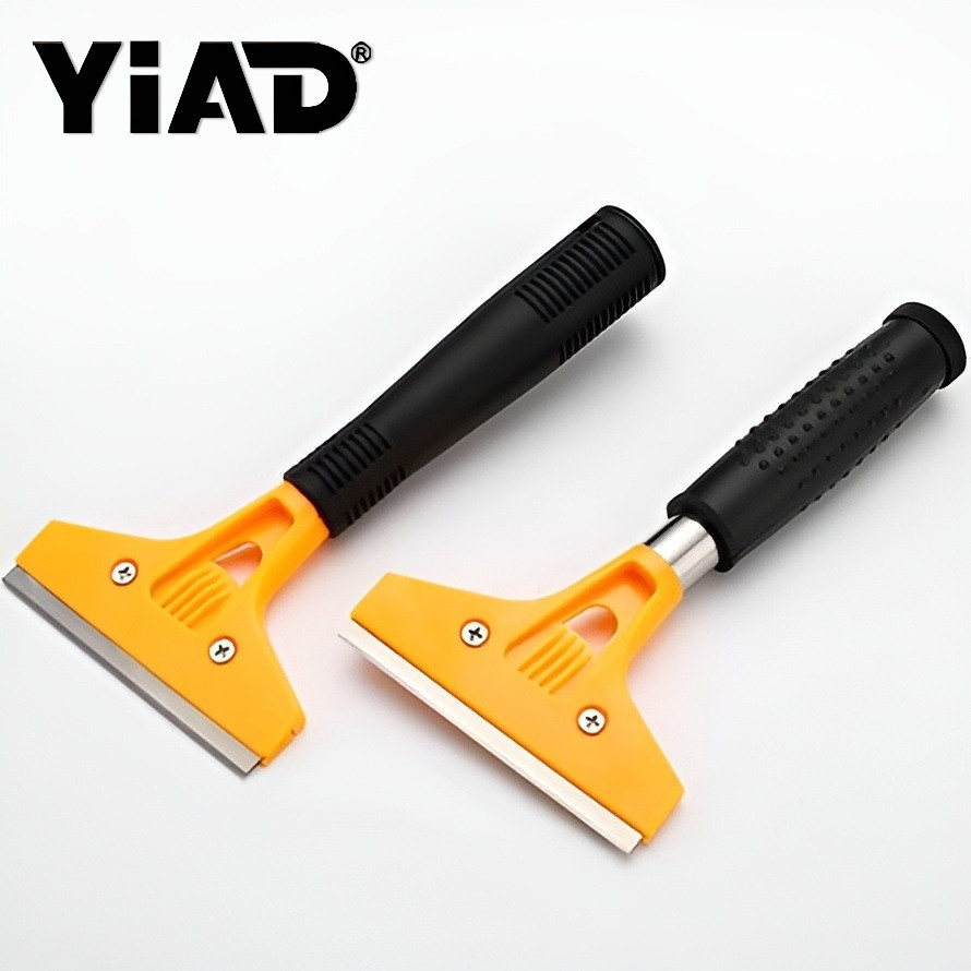 YIAD Pengikis Plastik Ber-gagang Panjang – Alat Pengikis Cat Dinding Multifungsi