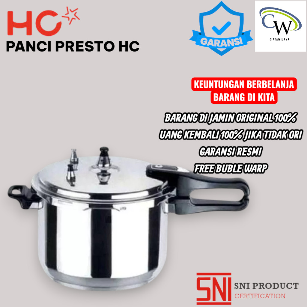 Panci Presto Happy Call Me  12 Liter dan 8 Liter/Panci Presto