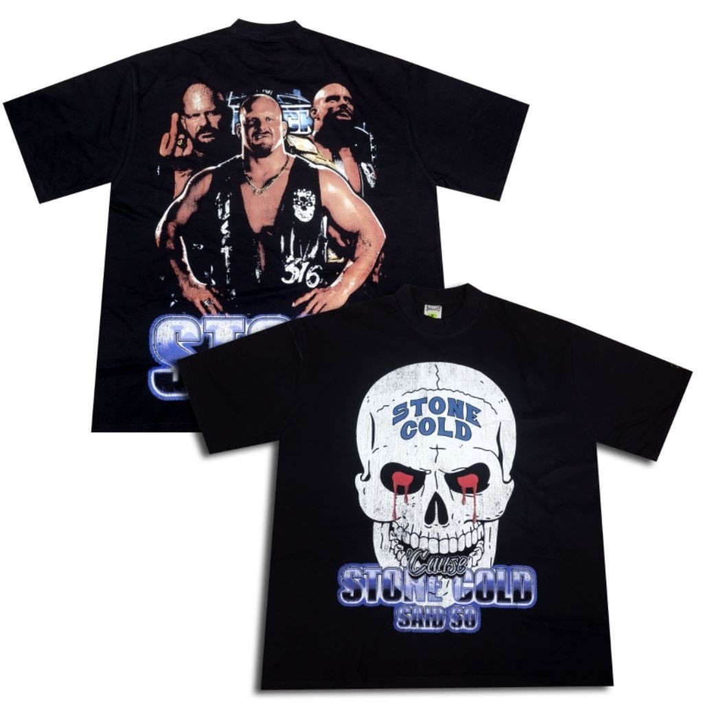 (COD) ZWOLF CLOTH - KAOS STONE COLD SMACK DOWN WWE OVERSIZE