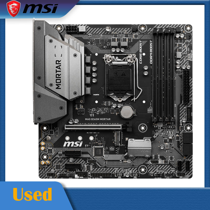 MSI MAG B365M MORTAR LGA 1151 Intel B365 Micro ATX Motherboard