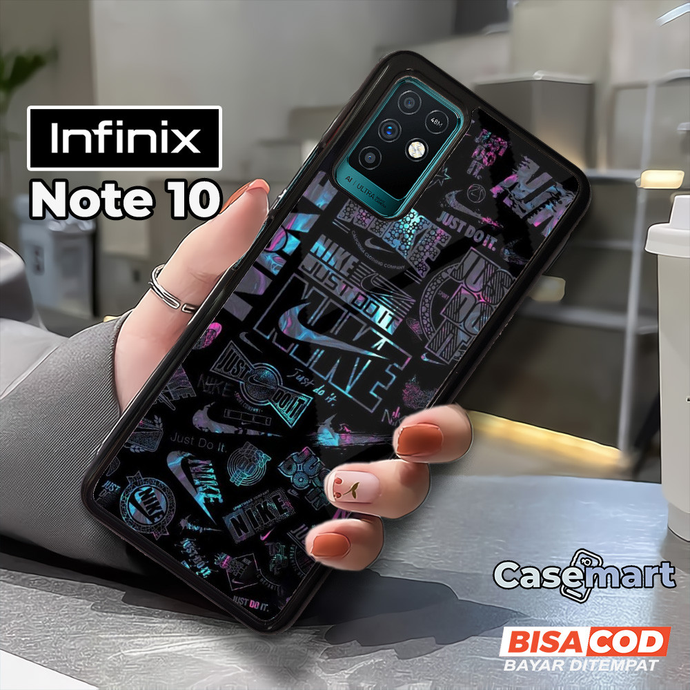 Case Infinix Note 10 Casing Infinix Note 10 Casemart [BGRF] Case Glossy Case Aesthetic Custom Case A