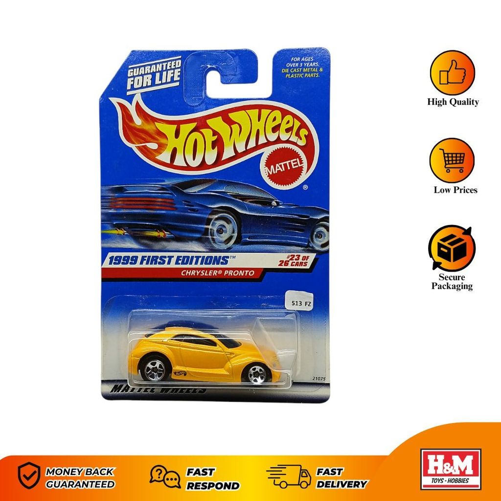 Hot Wheels Chrysler Pronto Kuning - 513FZ - FZ8