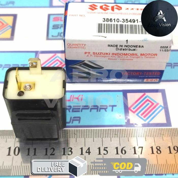 AEROVISION - 38610-35491-000 Relay Assy Lampu Sein Suzuki Nex Ori